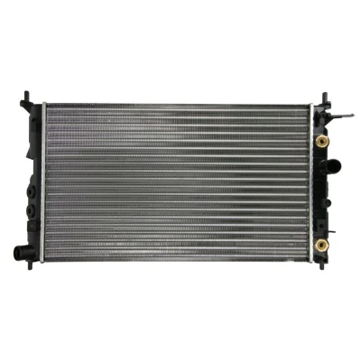 Abbildung von NRF 50219A Kühler, Motorkühlung Aluminium 610 378 34 FULL KIT Kühlrippen mechanisch gefügt OPEL: Vectra B Saloon