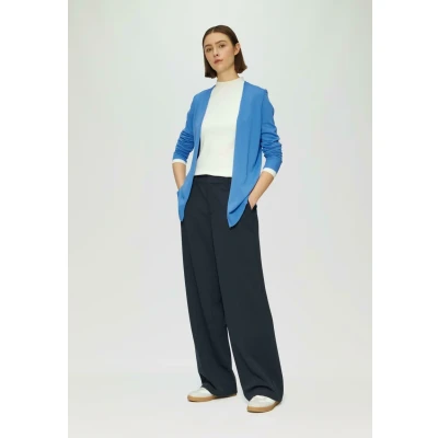 Abbildung von s.Oliver Cardigan aus Viskose Baumwollmix Royalblau 38