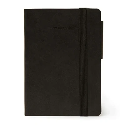 Abbildung von Bindungen mynot00 Notizbuch, 9.5 x 13.5 cm schwarz
