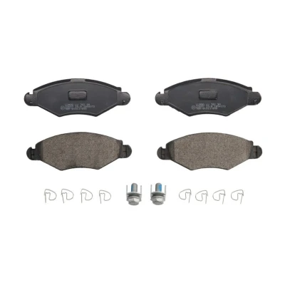 Abbildung von BRECK 23597 00 702 10 Bremsbelagsatz mit Zubehör PEUGEOT: 206 Hatchback, 206+ SW