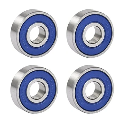 Abbildung von Trixes X 4 reibungsfreie Kugellager Abec 9 (608RS) für Skateboard, Roller, Inline Skates und Fidget Spinner Speilzeug