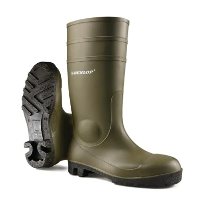 Abbildung von Dunlop Protective Footwear Unisex Erwachsene Protomastor Full Safety Gummistiefel, Grün, 36 EU