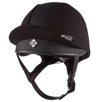 Abbildung von Charles Owen Reithelm 4Star Jockey Schwarz 54cm