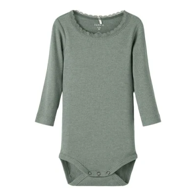 Abbildung von Name it Nbfkab Body für Kinder, Größe: 74, Light green