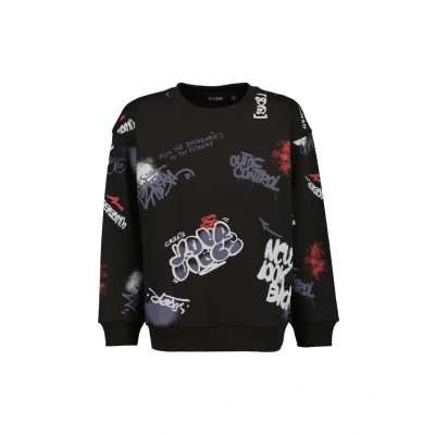 Abbildung von Blue Seven Sweatshirt, Herren, Größe: 176, Schwarz