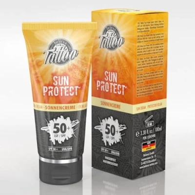 Abbildung von Believa Tattoo Sonnencreme Der ultimative Sonnenschutz für Dein Lichtschutzfaktor 50+ (UVB +50/UVA +95) 100ml