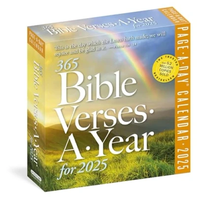 Abbildung von 365 Bible Verses A Year Page Day® Calendar 2025: Timeless Words from the to Guide, Comfort, and Inspire