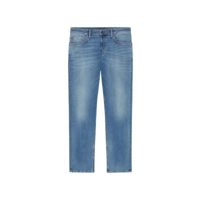 Abbildung von Marc O&#039;Polo Regular FIT LOW Waist Jeans Straight Leg, Herren, Größe: 40x34, Authentic mid