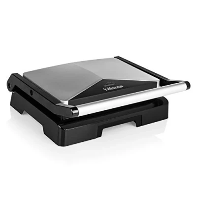 Abbildung von Tristar Kontaktgrill Antihaftbeschichtet, 23 x 14,5 cm Grillplatte, 1000 Watt, GR 2854