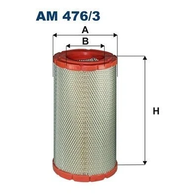Abbildung von FILTRON AM 476/3 Luftfilter 357 186 Filtereinsatz
