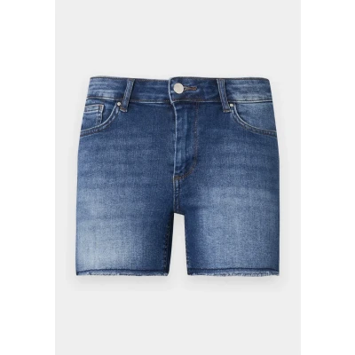 Abbildung von ONLY Onlblush Jeans Shorts, Damen, Größe: Large, Dark blue denim