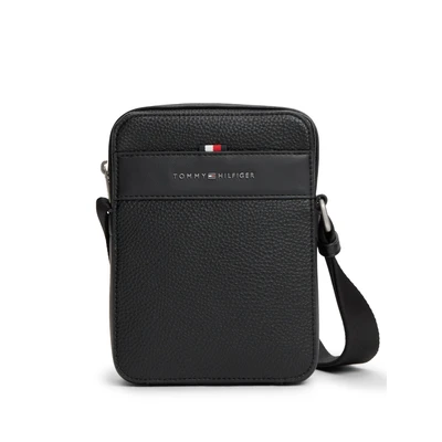 Abbildung von Tommy Hilfiger Central MINI Reporter Umhängetasche, Herren, Größe: One Size, Black