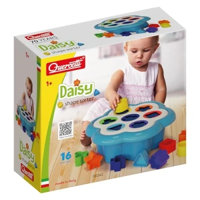 Abbildung von Quercetti Daisy Steckbox 16 Teile, Babyspielzeug
