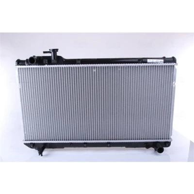 Abbildung von NISSENS 64706 Kühler, Motorkühlung Aluminium 350 698 26 Kühlrippen gelötet