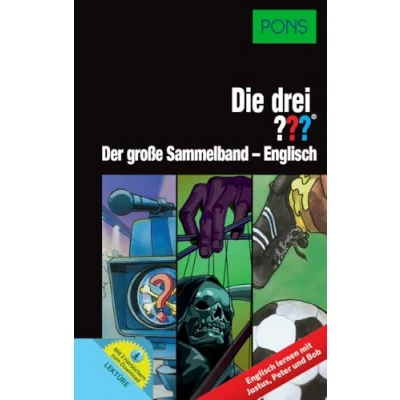 Abbildung von PONS Die drei ??? Der große Sammelband: Englisch lernen mit Justus, Peter und Bob (PONS Fragezeichen)