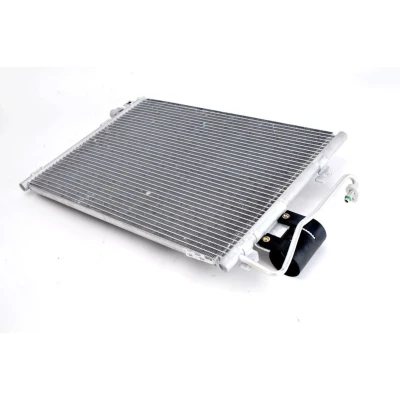 Abbildung von NISSENS 94726 Klimakondensator mit Trockner Aluminium 549 R 134a RENAULT: CLIO 2, DACIA: Sandero I