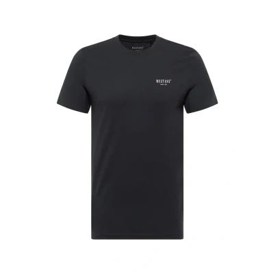 Abbildung von Mustang Tshirt basic, Herren, Größe: Small, Schwarz