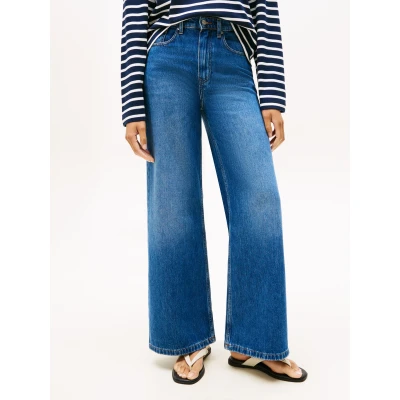 Abbildung von Tommy Hilfiger Wide LEG Leg, Damen, Größe: 28x30, Blue denim