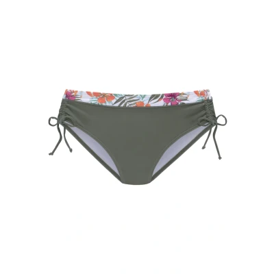 Abbildung von Venice Beach Bikinihose, Damen, Größe: 40, Weiß bedruckt