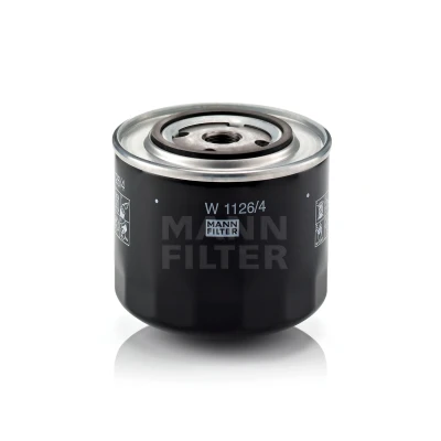 Abbildung von MANN FILTER W 1126 Ölfilter 3/4 16 UNF mit einem Rücklaufsperrventil Anschraubfilter