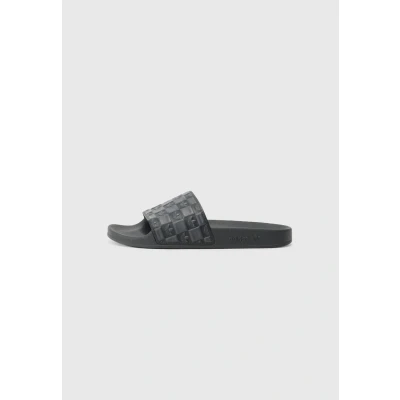 Abbildung von adidas Originals Adilette Unisex Badesandale, Größe: 39, Core black/carbon Hochwertiges lederimitat