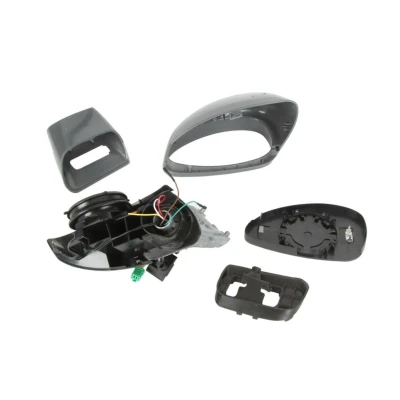 Abbildung von Außenspiegel Alkar 6140855 rechts grundiert elektrisch beheizbar, mit Temperatursensor, blau getönt, konvex CITROËN: C4 I Hatchback