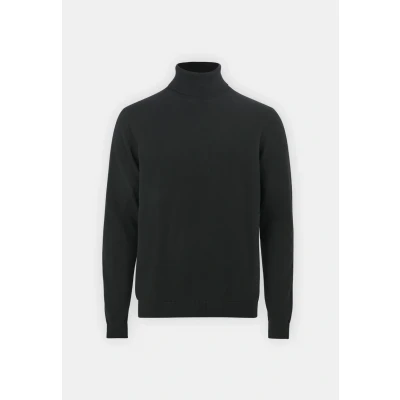 Abbildung von Jack &amp; Jones Jjebasic ROLL NECK Strickpullover, Herren, Größe: Small, Black