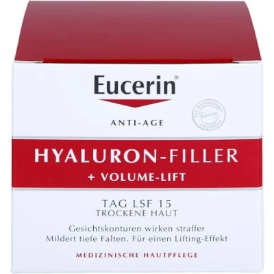 Abbildung von Eucerin Anti Age Volume Filler Tag trockene Haut