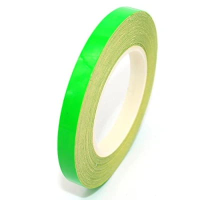 Abbildung von Finest Folia Neon Zierstreifen 7 Meter x 6,5 mm Auto, Motorrad, Boot, Modellbau, LKW (Neon Grün)