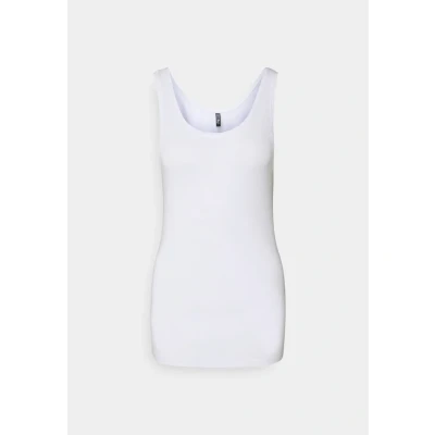 Abbildung von Pieces Pcsirene TANK Unterhemd/shirt, Damen, Größe: XS, Bright white