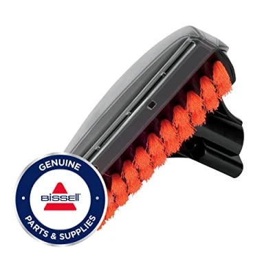 Abbildung von Bissell 2365 Bürstenaufsatz zur Reinigung hartnäckiger Flecken, extra groß, 15 cm, für alle Flecken und Teppichreinigungsgeräte, Schwarz