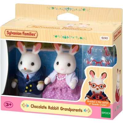 Abbildung von Sylvanian Families Schokoladenhasen Grosseltern Kuscheltier für Kinder, Größe: One Size, Multi coloured