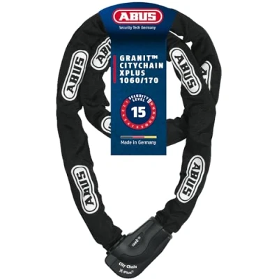 Abbildung von ABUS CityChain X Plus 1060/170, Schloss Ketten Kombi, 2012, schwarz, standard