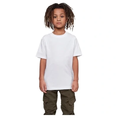 Abbildung von Build Your Brand Boys BY116 Kids Basic Tee T Shirt, White, 134/140