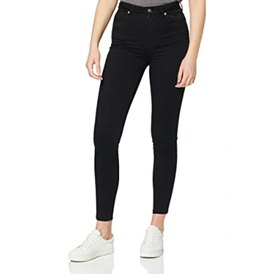 Abbildung von NA KD HIGH Waist Jeans Skinny Fit, Damen, Größe: 34, Black