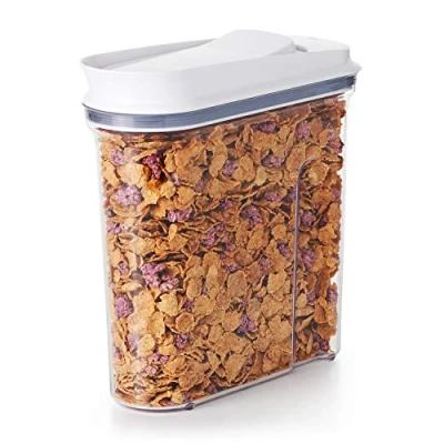 Abbildung von OXO Good Grips POP Müslispender mittel (3,2 l) Vorratsdose mit Deckel für eine luftdichte Aufbewahrung von Müsli