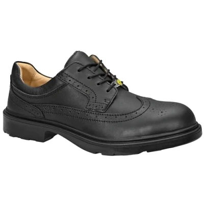 Abbildung von ELTEN Sicherheitsschuhe OFFICER ESD S2, Herren, Leder, Stahlkappe, leicht, elegant, Schwarz, Größe: 43