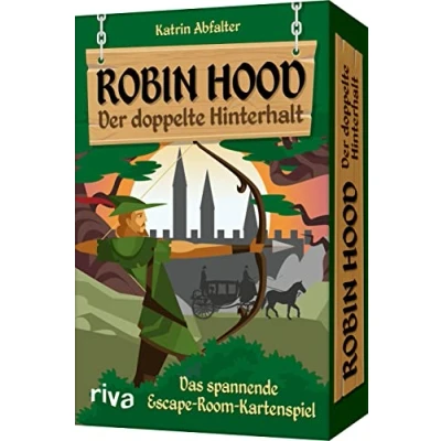 Abbildung von Robin Hood Der doppelte Hinterhalt: Das spannende Escape Room Kartenspiel. perfekte Geschenk für alle Rätsel Fans. Im handlichen Format ideal unterwegs. Ab 12 Jahren