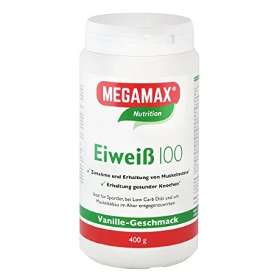 Abbildung von Eiweiss 100 Vanille Megamax Pulver