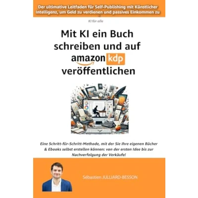 Abbildung von mit KI ein Buch schreiben und auf Amazon KDP veröffentlichen: Der ultimative Leitfaden für Self Publishing Künstlicher Intelligenz, um Geld zu ... (KI (Künstliche Intelligenz) alle)
