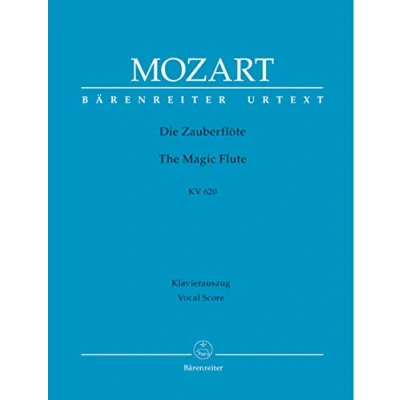 Abbildung von Die Zauberflöte KV 620 Eine deutsche Oper in zwei Aufzügen . Klavierauszug, Urtextausgabe