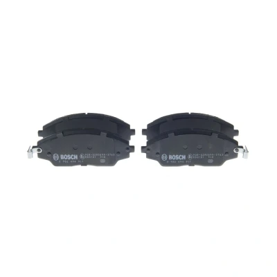 Abbildung von BOSCH 0 986 494 917 Bremsbelagsatz Low Metallic mit integriertem Verschleißwarnkontakt CHEVROLET: Aveo Hatchback, Saloon