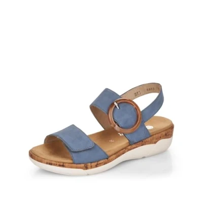 Abbildung von Remonte Damen R6853 Sandale, Jeans / 14, 42 EU