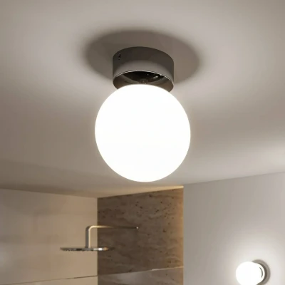 Abbildung von Paulmann LED Deckenleuchte »Selection Bathroom Gove IP44 3000K 9W Satin, Glas/Metall«, 1 flammig