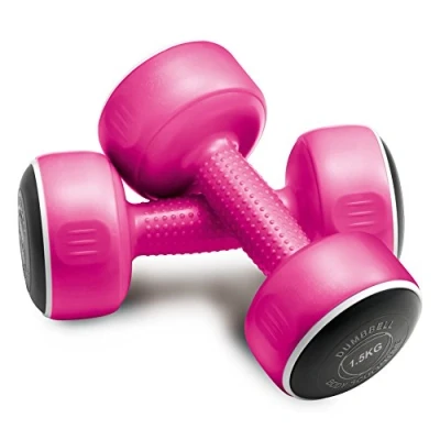 Abbildung von Body Sculpture BW108 03 Kurzhanteln, Rose, 2x1.5KG