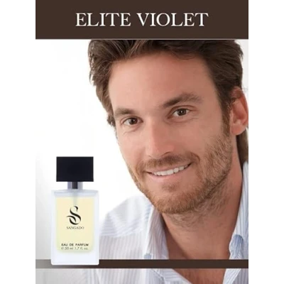 Abbildung von ELITE VIOLET von SANGADO, Parfüm für Herren, 8 10 Stunden Langanhaltend, Luxuriös duftend, Ambra Holzig, Zarte französische Essenszen, Extra konzentriert (Eau de Parfum), Intensiv, Männlich, 50ml