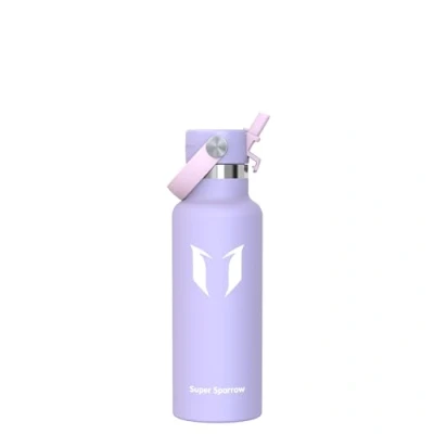 Abbildung von Super Sparrow Trinkflasche Edelstahl Ultraleicht Thermobecher 500ml Standardmund Stroh Deckel BPA Frei Thermoskanne, Thermosflasche für Sport, Travel, Schule, Outdoor