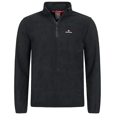 Abbildung von Höhenhorn Skyja Herren Fleece Pullover Schwarz Gr. 4XL