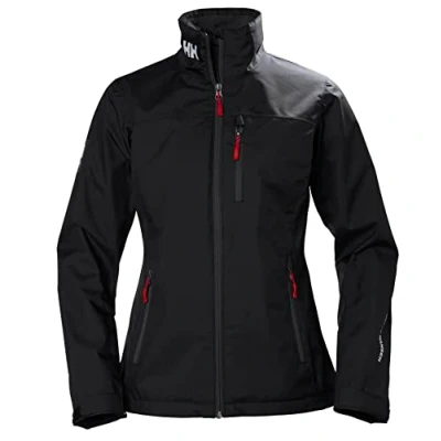 Abbildung von Helly Hansen Damen W Crew Jacke, Black, XL