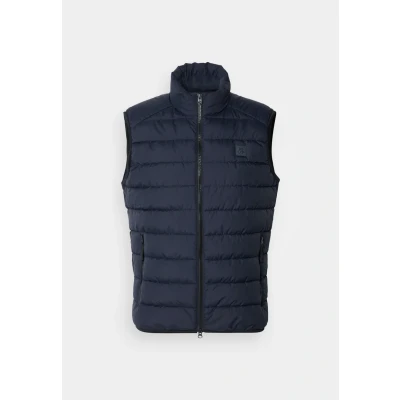 Abbildung von Marc O&#039;Polo VEST Regular FIT Stand UP Collar Weste, Herren, Größe: Large, Dark night
